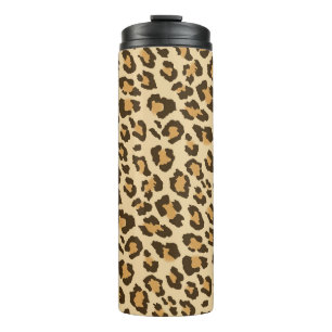 Vaso del estampado leopardo