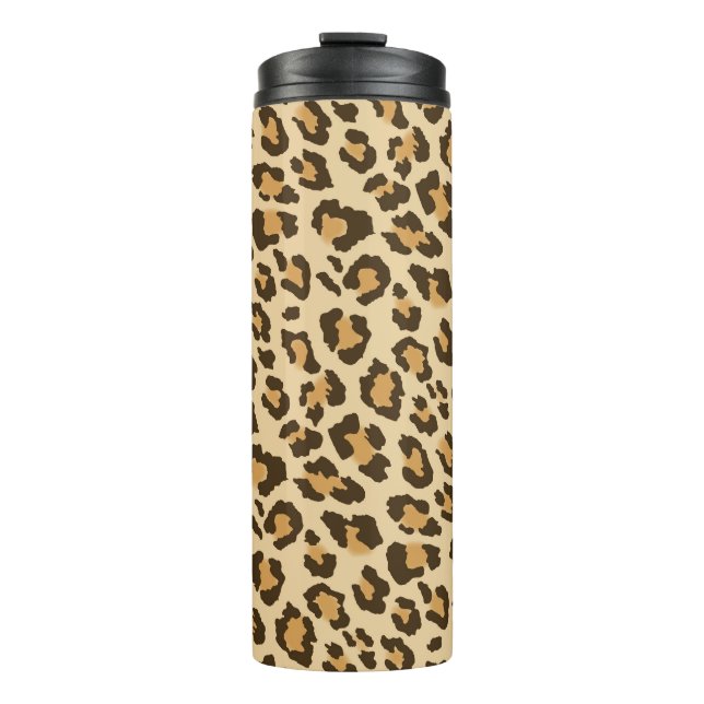 Vaso del estampado leopardo (Anverso)