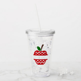 Vaso del monograma de Apple