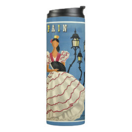 Vaso del viaje del vintage de ESPAÑA