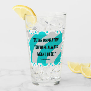 Vaso del vidrio de la inspiración