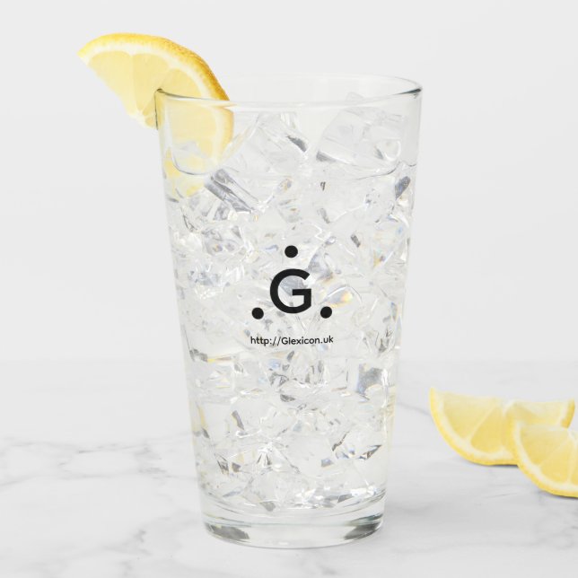 Vaso Glexicon UK Tumbler (Anverso (hielo))