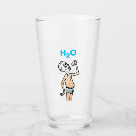 Vaso H2O para el hombre sediento