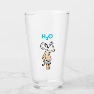 Vaso H2O para el hombre sediento