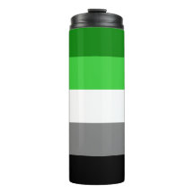 Vaso la termal de la bandera de Aromantic