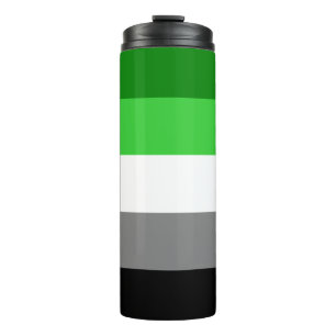 Vaso la termal de la bandera de Aromantic