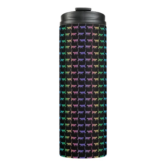 Vaso la termal de los gatos del gatito del arco (Anverso)