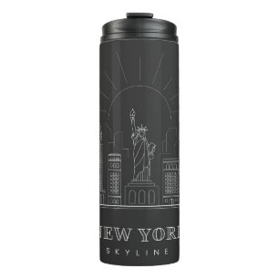 Vaso la termal del horizonte de Nueva York