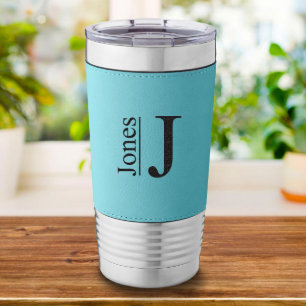 Vaso moderno del acero inoxidable del monograma de