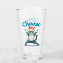 Vaso para beber Choose Joy-Tiger