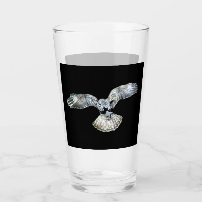Vaso para beber con alas desplegadas de ratonero p (Anverso)