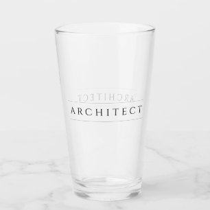 Vaso para beber de arquitecto / Negro