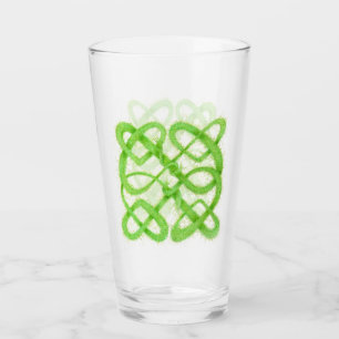 Vaso para beber Pint GREEN CELTIC KNOT