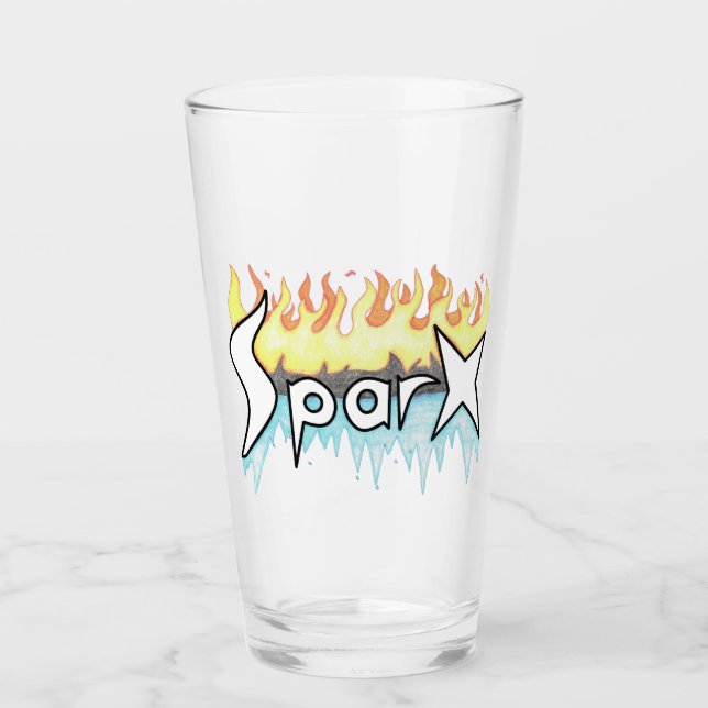 Vaso para beber SparX (Anverso)