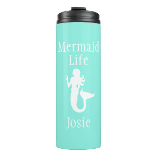 Vaso personalizado de la vida de la sirena