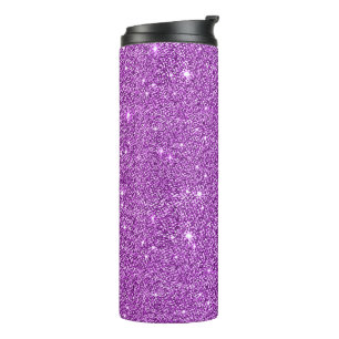 Vaso púrpura elegante la termal del purpurina del