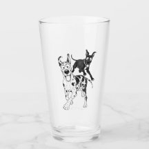 Vaso Silly Great Danes