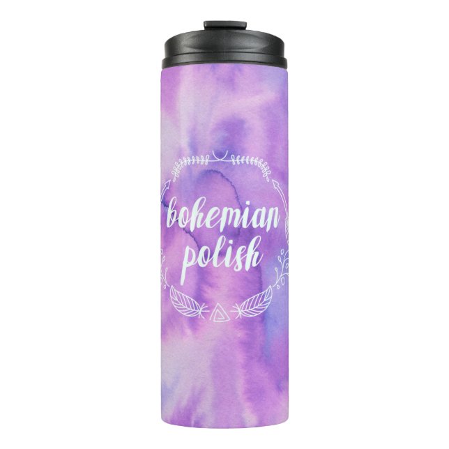 Vaso termal polaco del bohemio (Anverso)