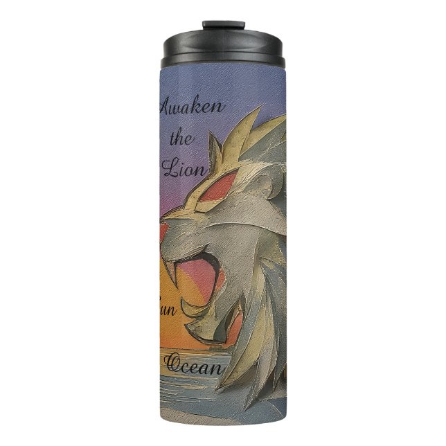 Vaso Térmico "Awaken the Lion" (Anverso)