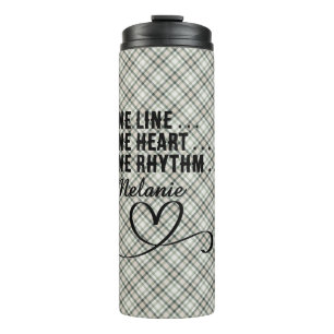 Vaso Térmico de Baile en Línea Country Western