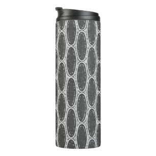 Vaso térmico de Chevron Art Deco