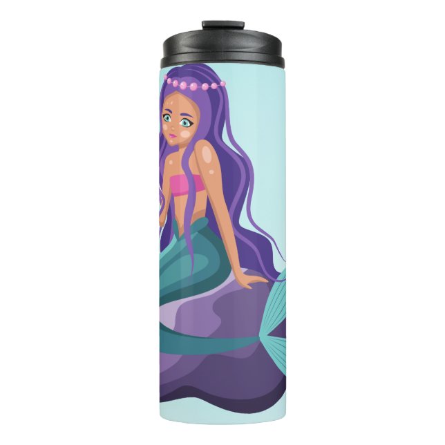 Vaso térmico de sirena (Anverso)