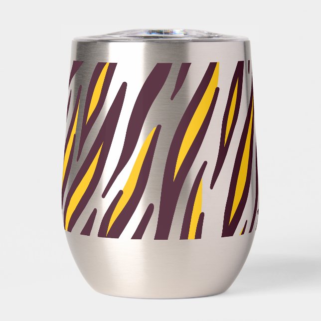 Vaso térmico de vino personalizado con foto (Frente)
