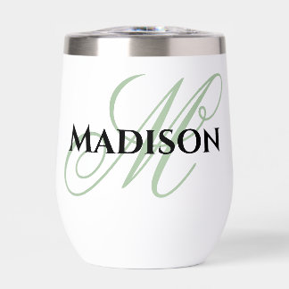Vaso térmico de vino personalizado para exteriores