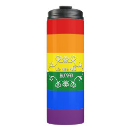 Vaso Térmico del Mes del Orgullo LGBTQ Todos Somos