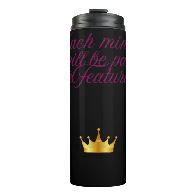 Vaso térmico, excelente para diversas ocaciones. (Anverso)