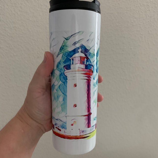 VASO TÉRMICO FARO DE PLAYA (Subido por el creador)