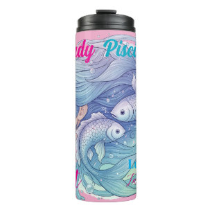Vaso térmico Lady Piscis – Sensibilidad y estilo