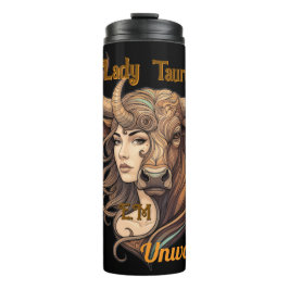 Vaso térmico Lady Tauro – Fuerza zodiacal 