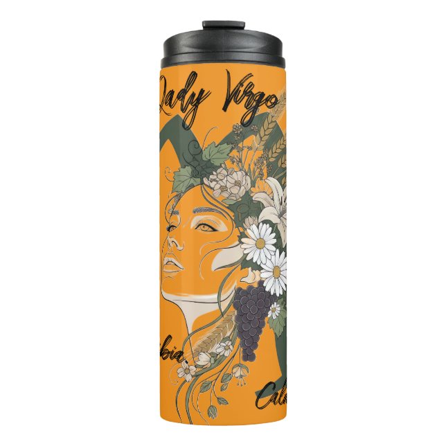 Vaso térmico Lady Virgo (Anverso)