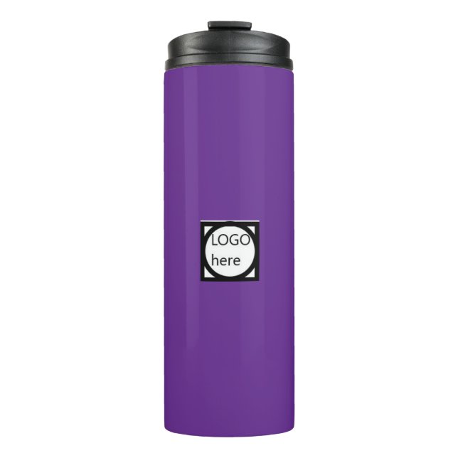 Vaso Térmico LOGO Promocional Morado (Anverso)