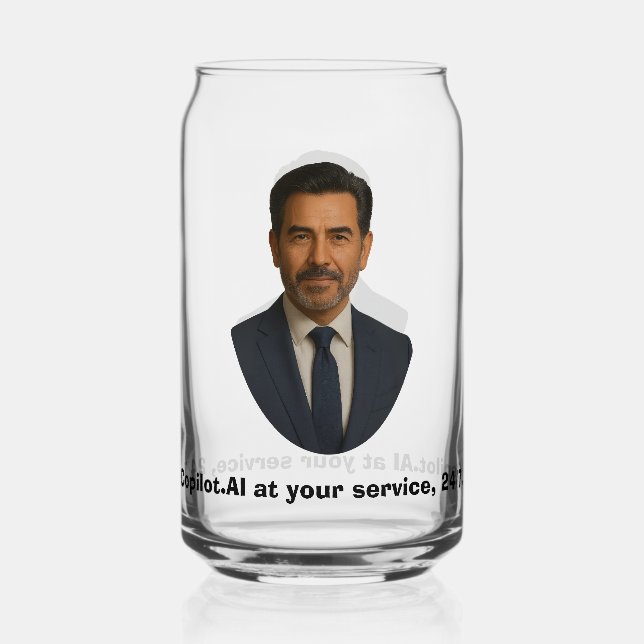 VASOS CON FORMA DE LATA DE BEBIDA COPILOT.AI (Anverso)