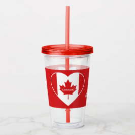 Vasos conocidos de encargo del amor de Canadá