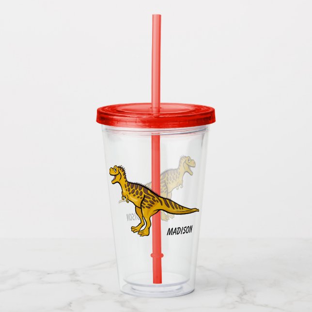 Vasos de acrílico conocidos de encargo del (Anverso)