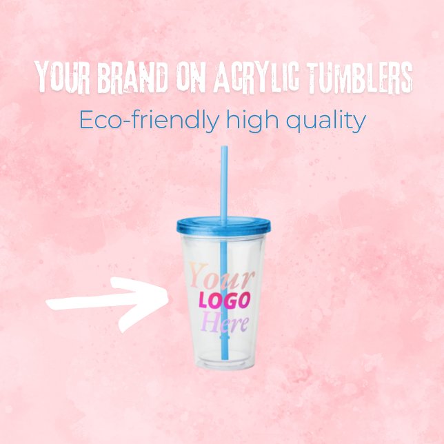 Vasos de Acrílico Personalizados con Logotipo de l (Subido por el creador)