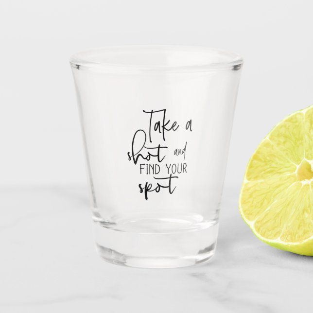 Vasos de chupito con leyenda Vasos de vino (Anverso)