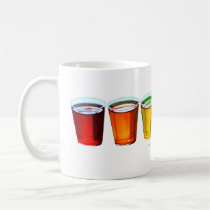 Vasos de chupito de SlipperyJoe's seis tazas dispu