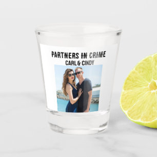 VASOS DE CHUPITO FOTO SÓCIOS DEL CRIMEN DIVERTIDOS