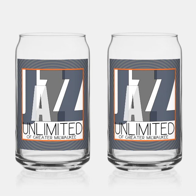 Vasos de lata de cerveza JU (Anverso)