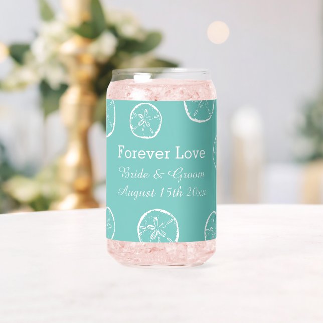 Vasos de lata personalizados para boda de playa tr (Insitu (Boda))