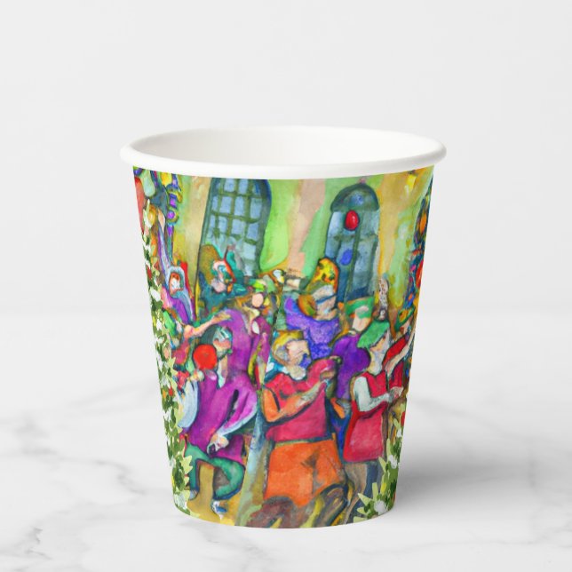 Vasos De Papel 12ª noche (Anverso)