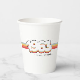 Vasos De Papel 1963 The birth of legends