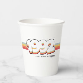 Vasos De Papel 1992 El nacimiento de las leyendas