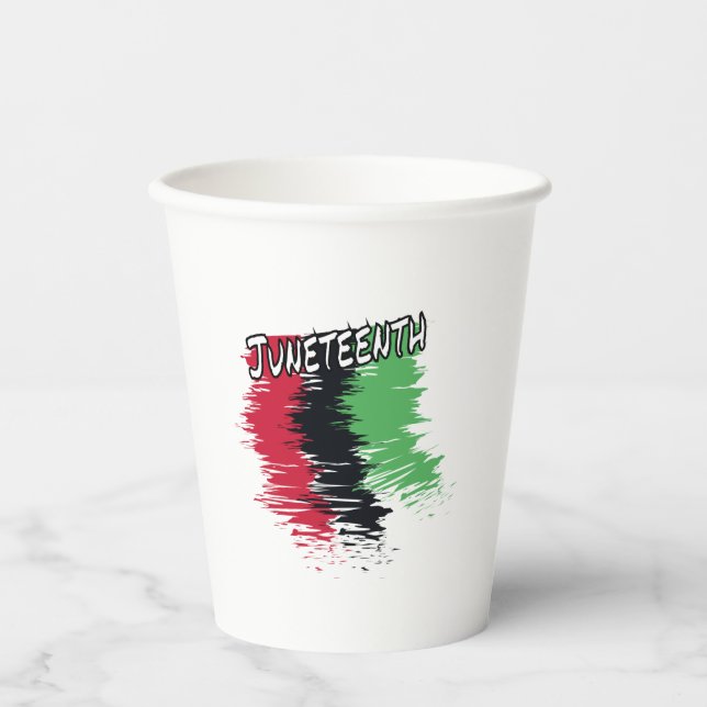 Vasos De Papel 19 de junio (Anverso)