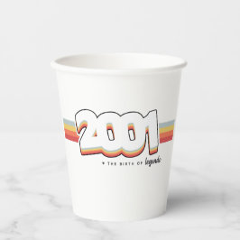 Vasos De Papel 2001 El nacimiento de las leyendas