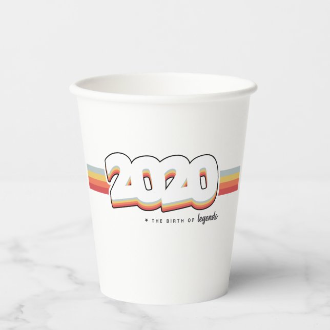 Vasos De Papel 2020 El nacimiento de las leyendas
